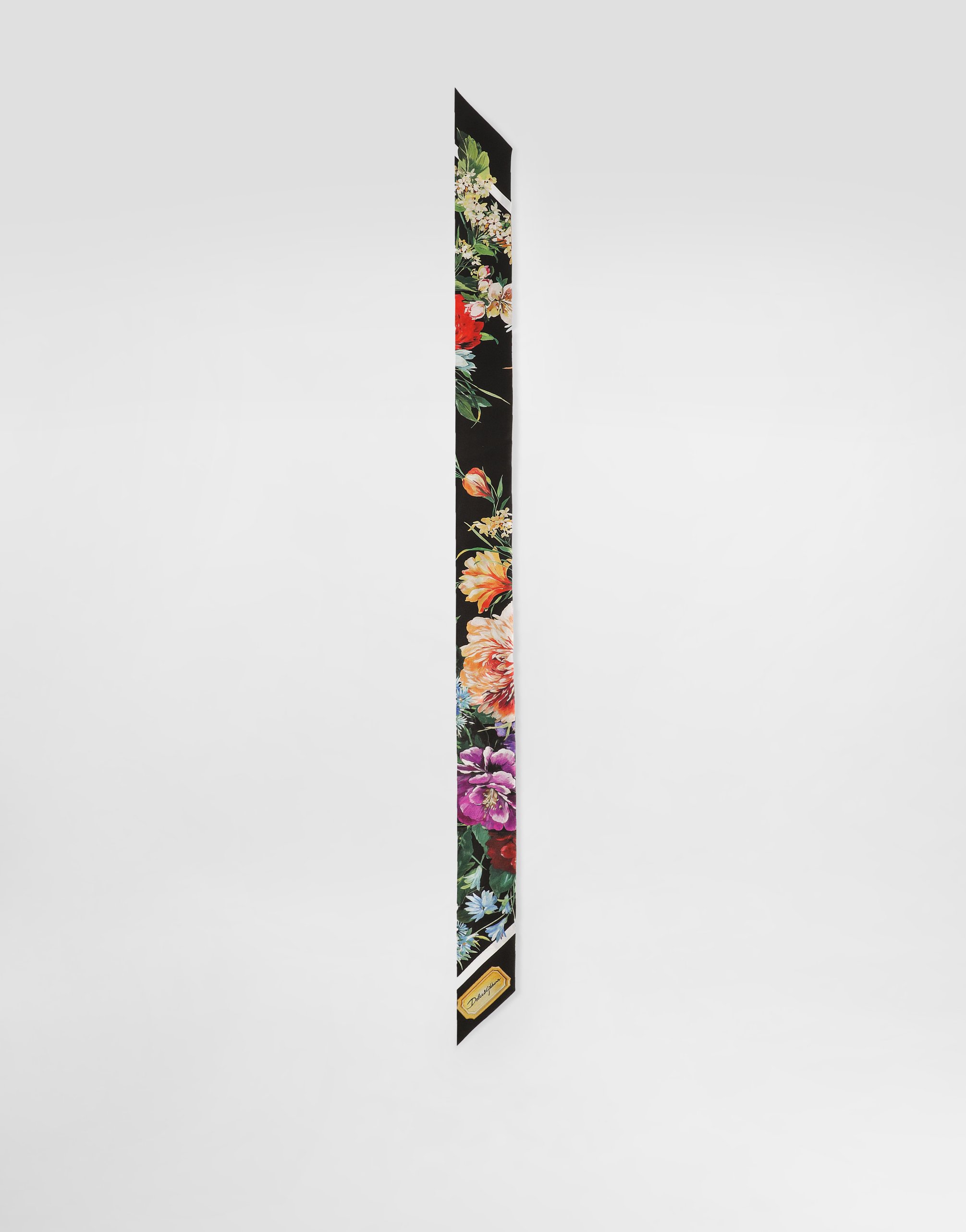 

Бандо из шелкового твила Dolce & Gabbana, мультиколор