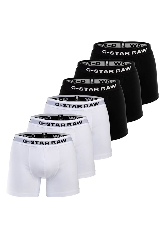 

Боксеры упаковка из 6 пар - трусы-боксеры из хлопка-стрейч G-Star Raw, черный