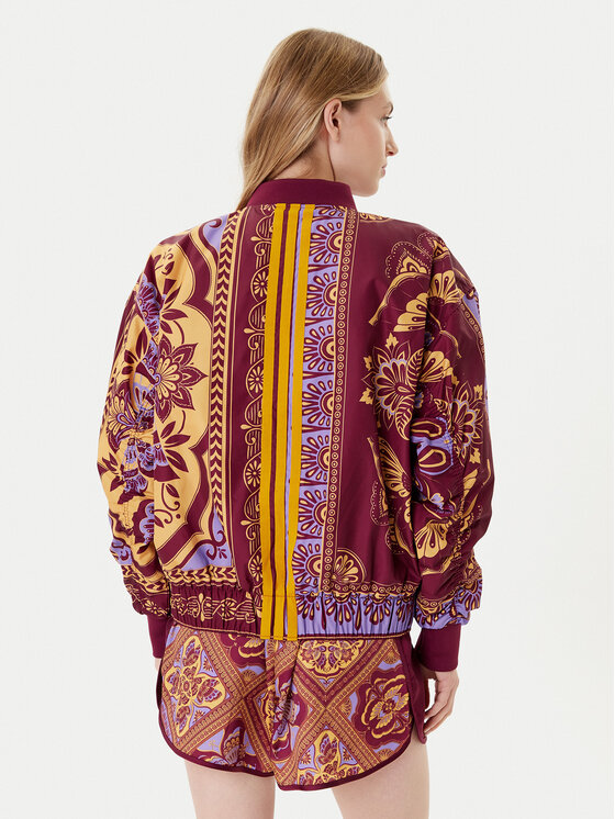 Демисезонная куртка oversize Farm Varsity JL8621 Adidas, мультиколор — фото 3