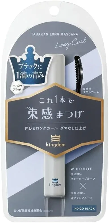 Тушь для ресниц водостойкая Kingdom Long Mascara Indigo Black