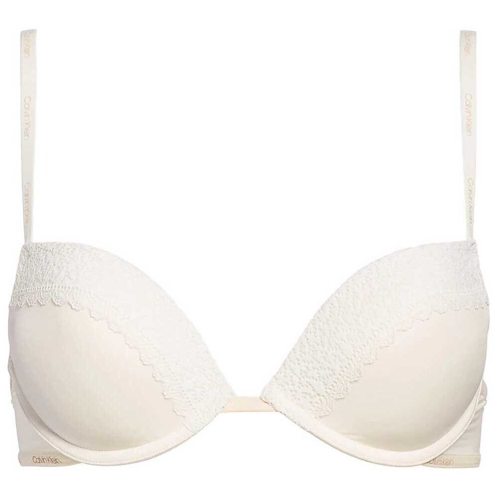 

Бюстгальтер Calvin Klein Plunge Push-Up Flirty, бежевый