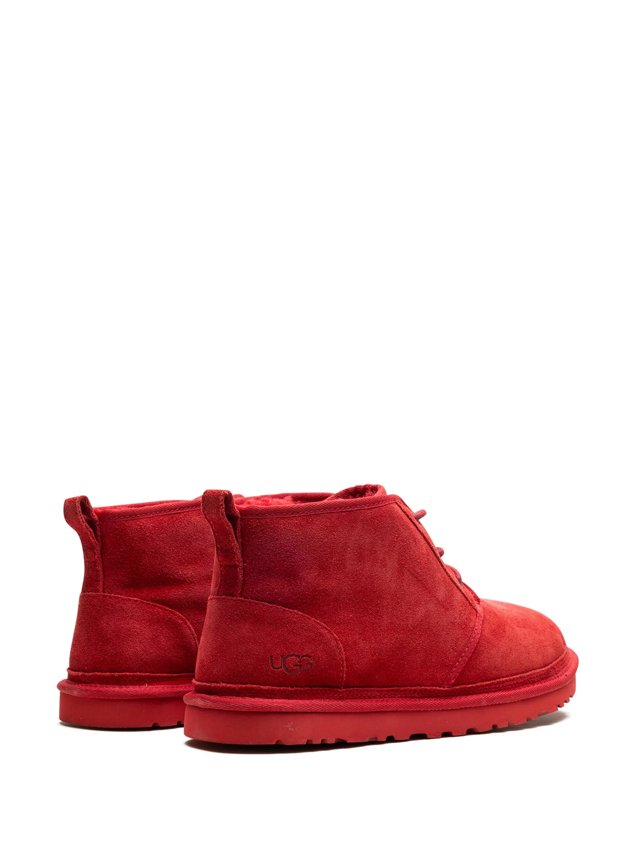 Ботинки Neumel на шнуровке Ugg, красный — фото 3