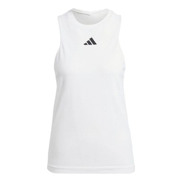 

Топ (WMNS) adidas Aeroready Pro Seamless Tennis Tank Top 'White', белый