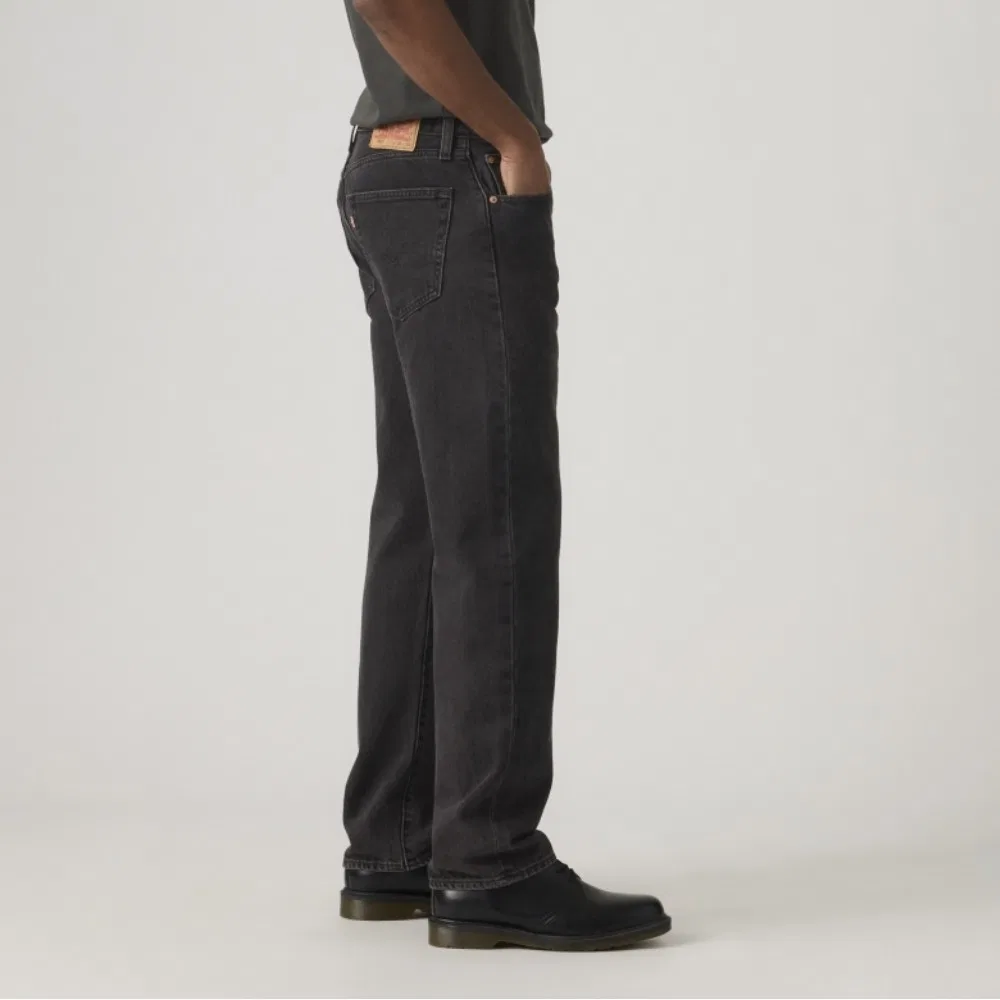 Мужские свободные джинсы 501 чёрные от Levi's — фото 2