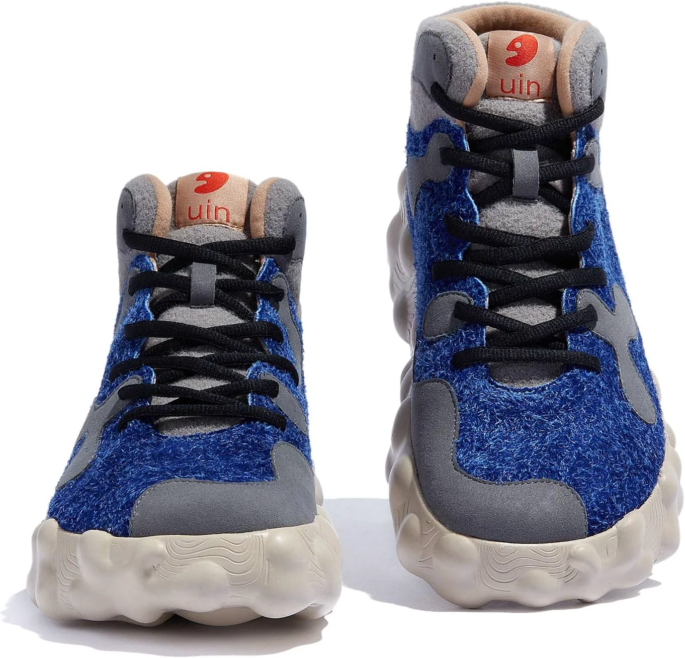 

Мужские прогулочные туристические туфли UIN, слипоны, повседневные, легкие, с широкой носочной частью, массивные модные кроссовки FiguerasⅠ, синий