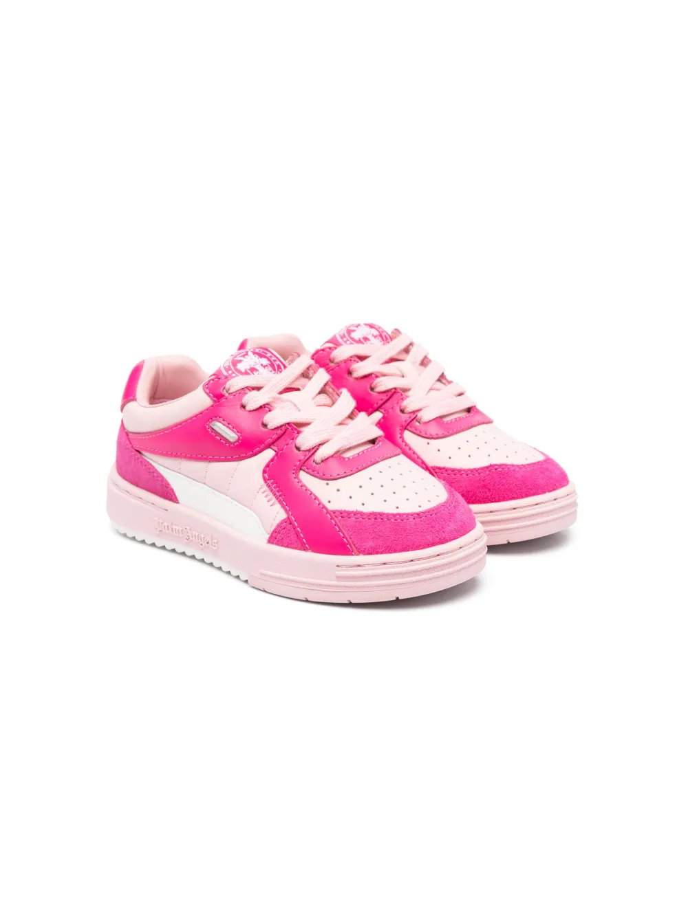 

Кроссовки с перфорацией Palm Angels Kids, розовый