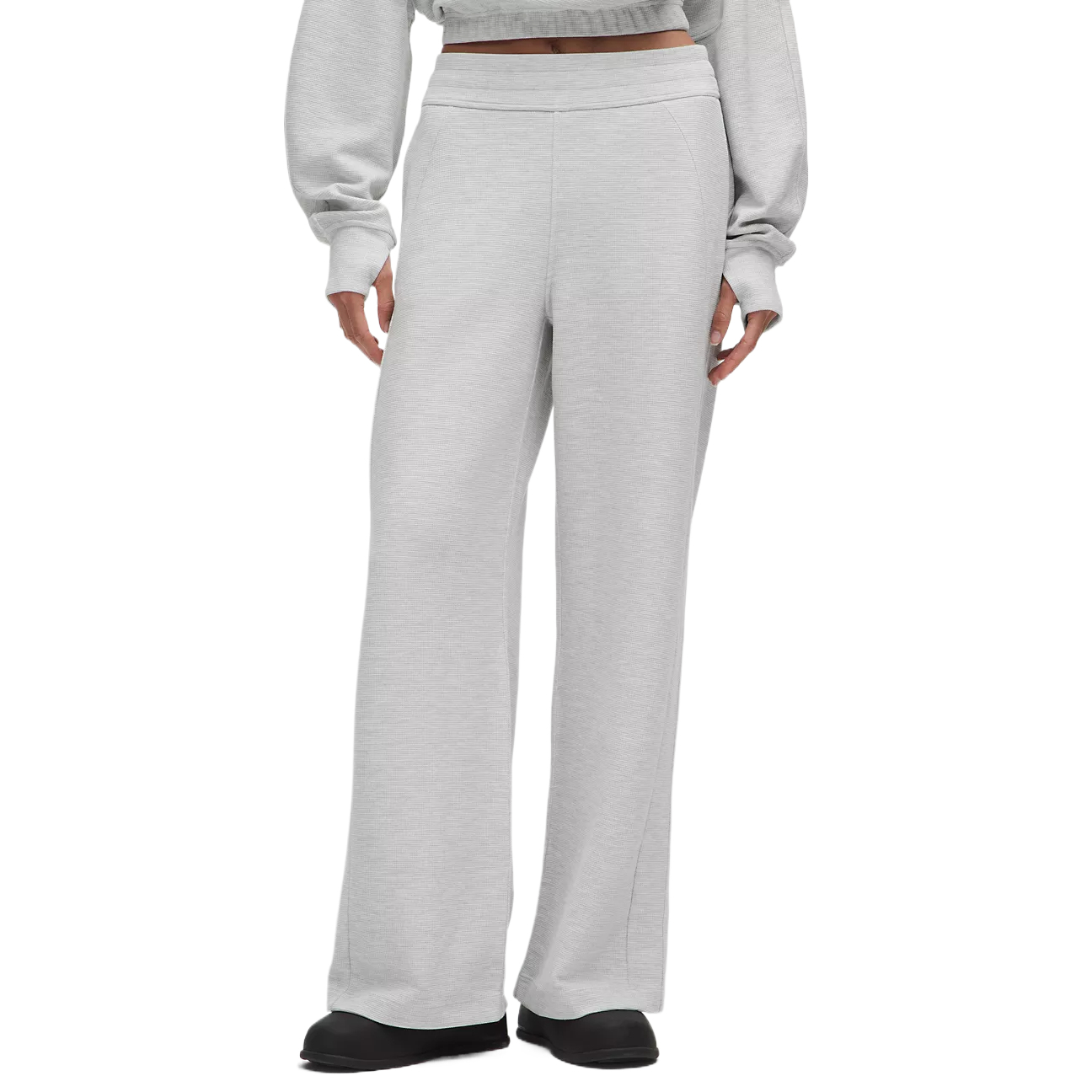 

Scuba Series Knitted Sweatpants Women's Lululemon, светло-серый