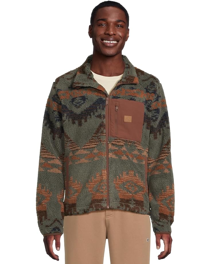 

Мужская толстовка RVCA Jacumba Sherpa Zip, Multi