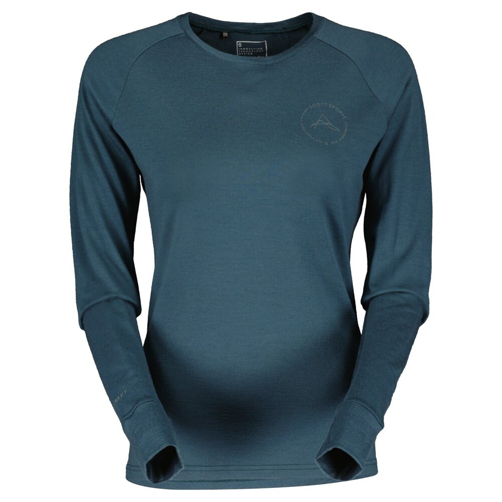 

Футболка с длинным рукавом Scott Defined Merino, зеленый