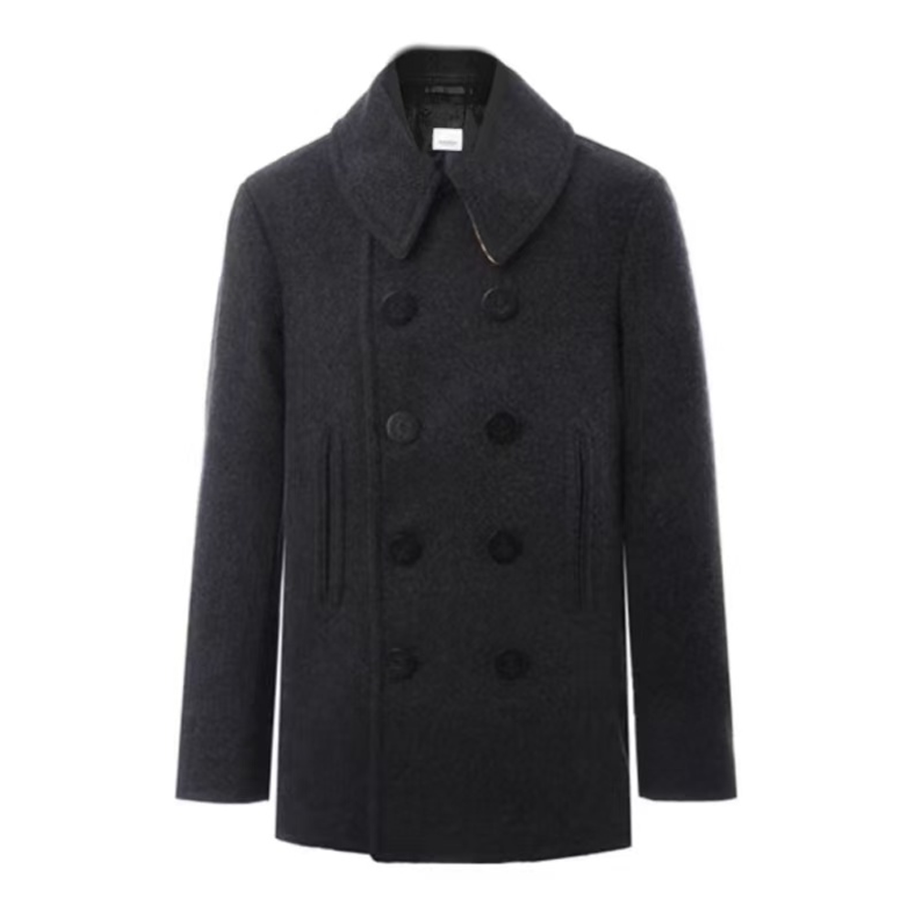 

Burberry Пальто мужское черные, Черный, Burberry Пальто мужское черные
