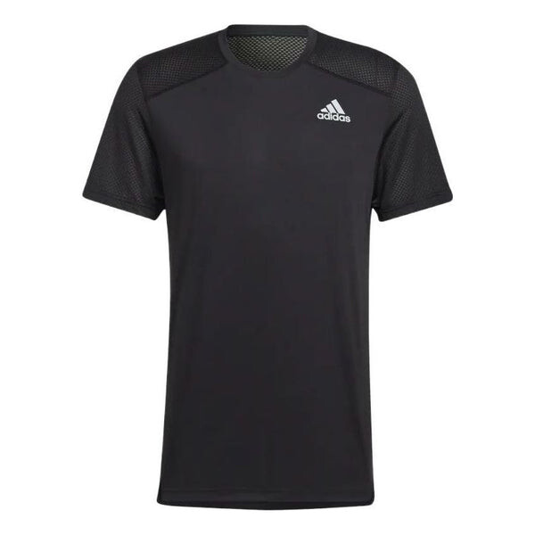 

Футболка adidas Solid Color Logo Round Neck Short Sleeve Black, мультиколор