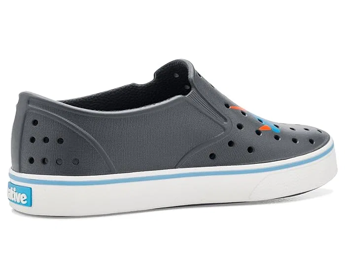 Кроссовки литые Native Shoes Kids Miles Block, Gravity Grey/Shell White/Dinosaur Block — фото 4