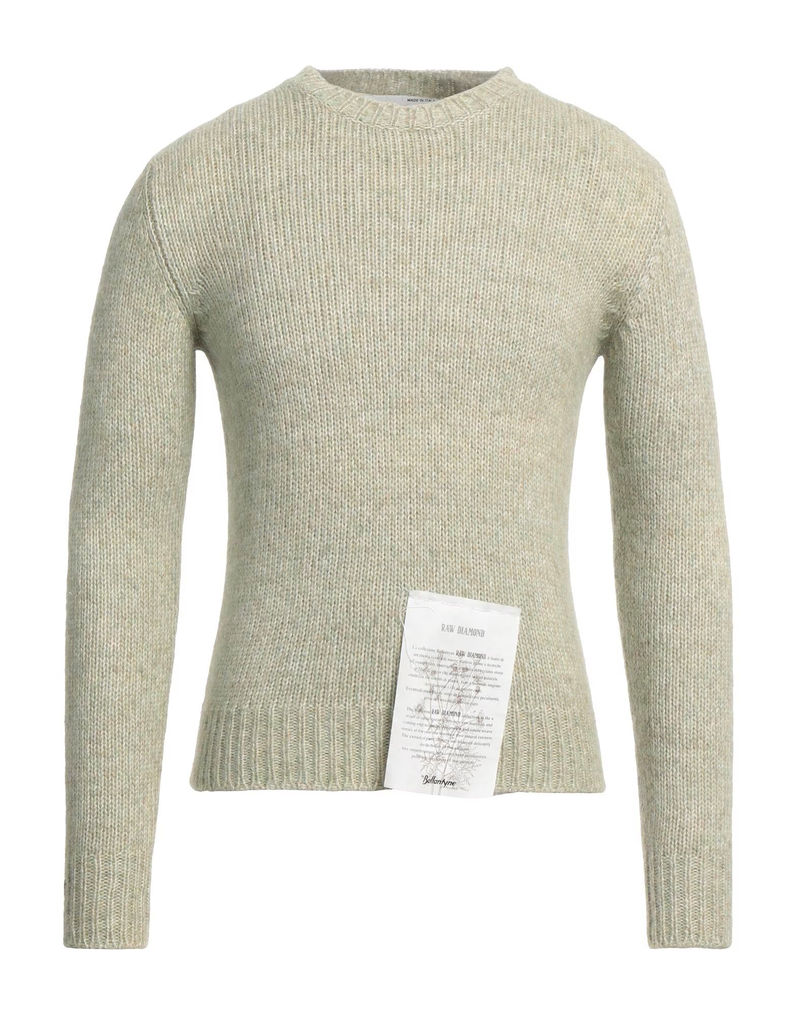 

Свитер RAW DIAMOND BY BALLANTYNE Ballantyne, шалфейно-зеленый