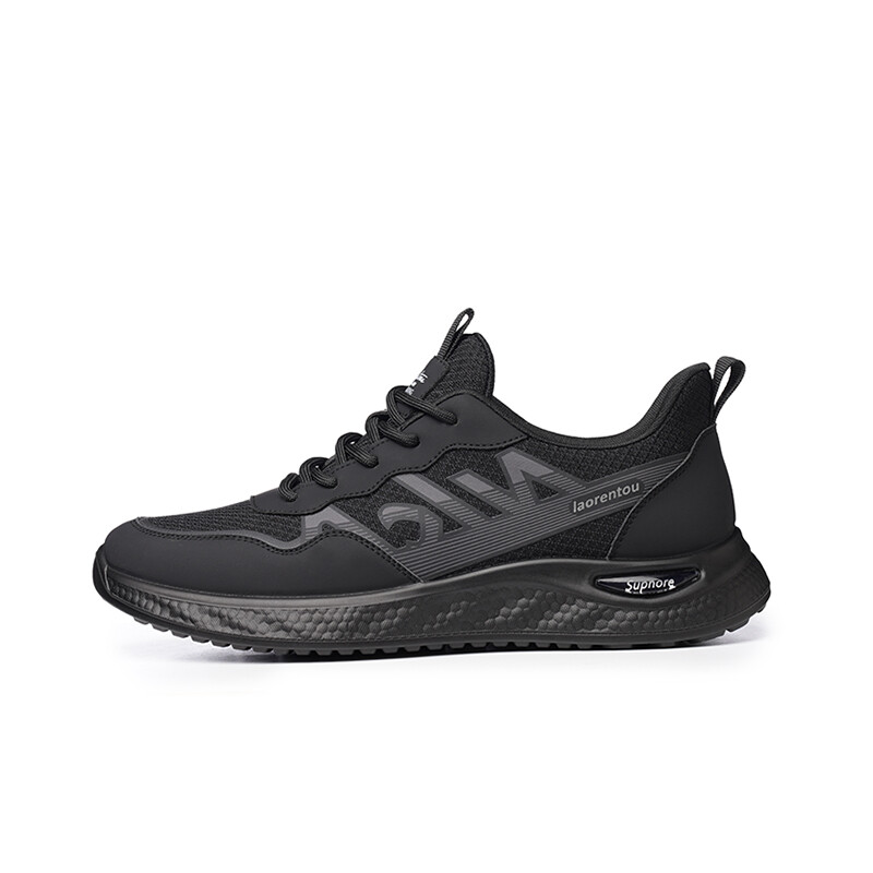 

Кроссовки мужские Lifestyle Shoes Men Low-Top Laorentou, черный