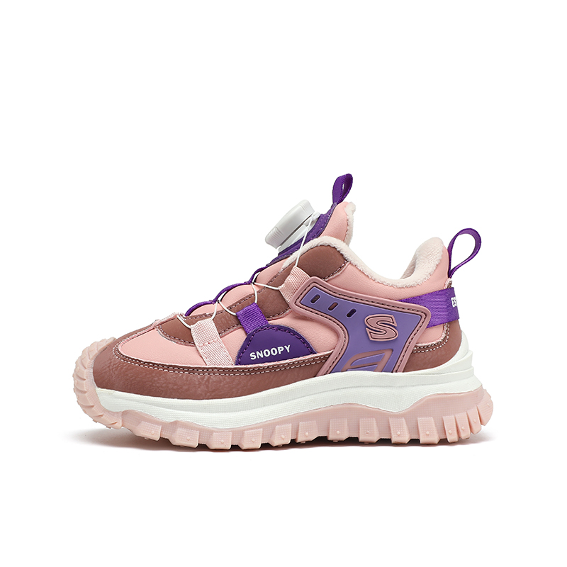 

Термоустойчивые противоскользящие детские лоу-топы Kids Lifestyle Shoes SNOOPY, Pink/фиолетовый
