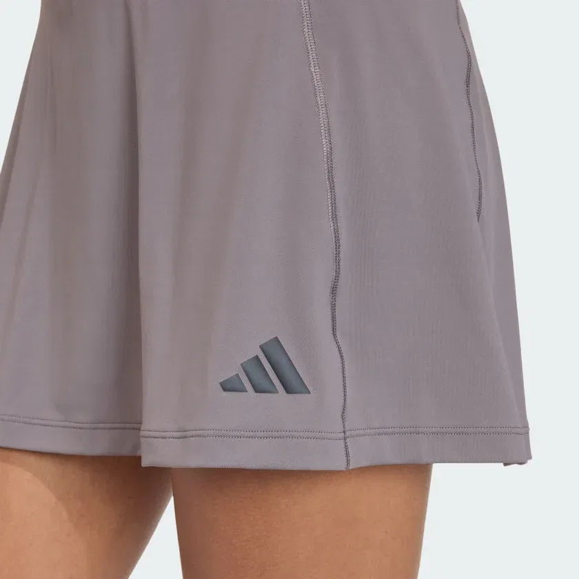 Женская короткая юбка adidas Optimé Workout Short, Charcoal — фото 4