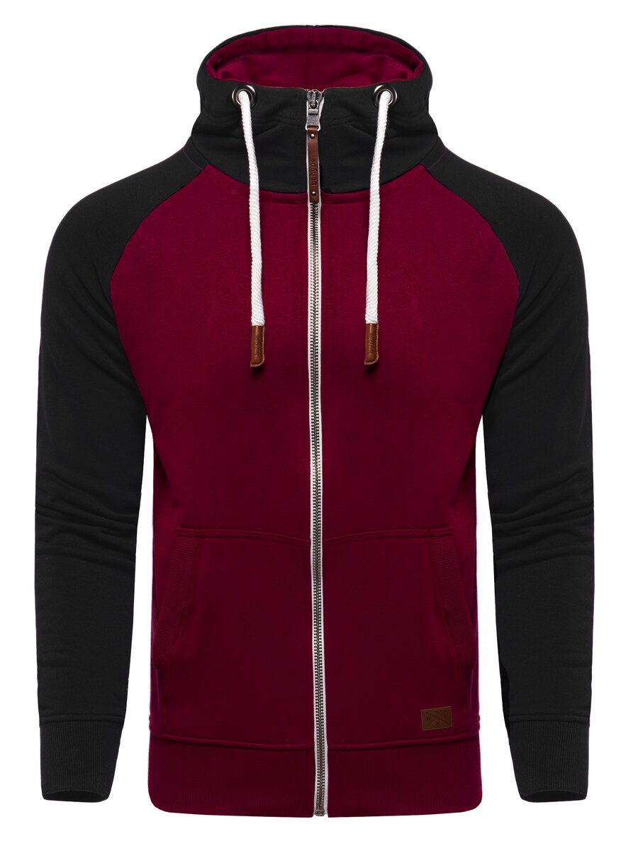 

Толстовка с капюшоном на молнии behype Zip-Up Hoodie HENRAY, красный