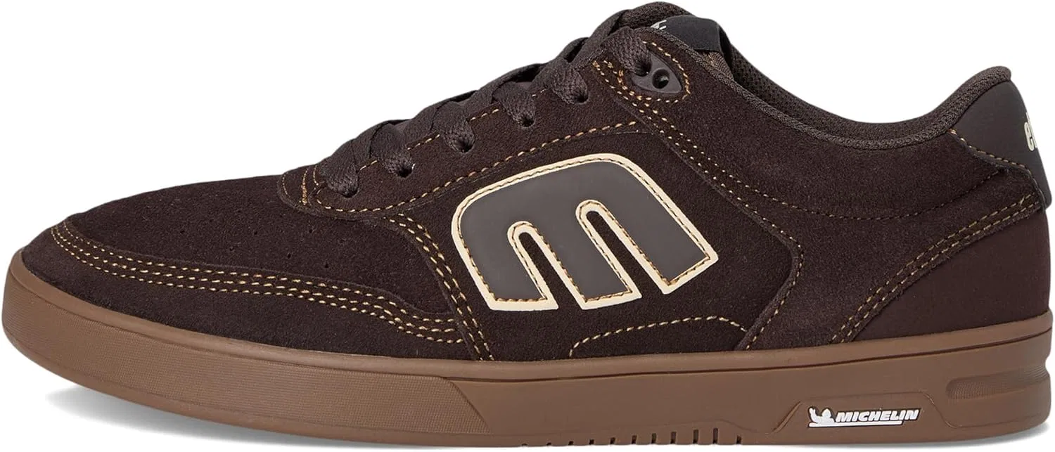 Мужские скейтбордистские кроссовки Etnies Serin, Brown Gum — фото 4