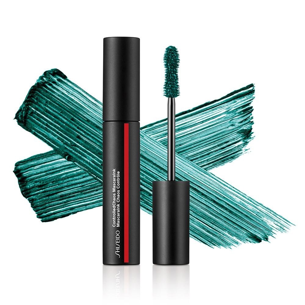 Тушь для ресниц controlledchaos ink Shiseido, 04 - emerald energy, объем 11.5 мл — фото 3