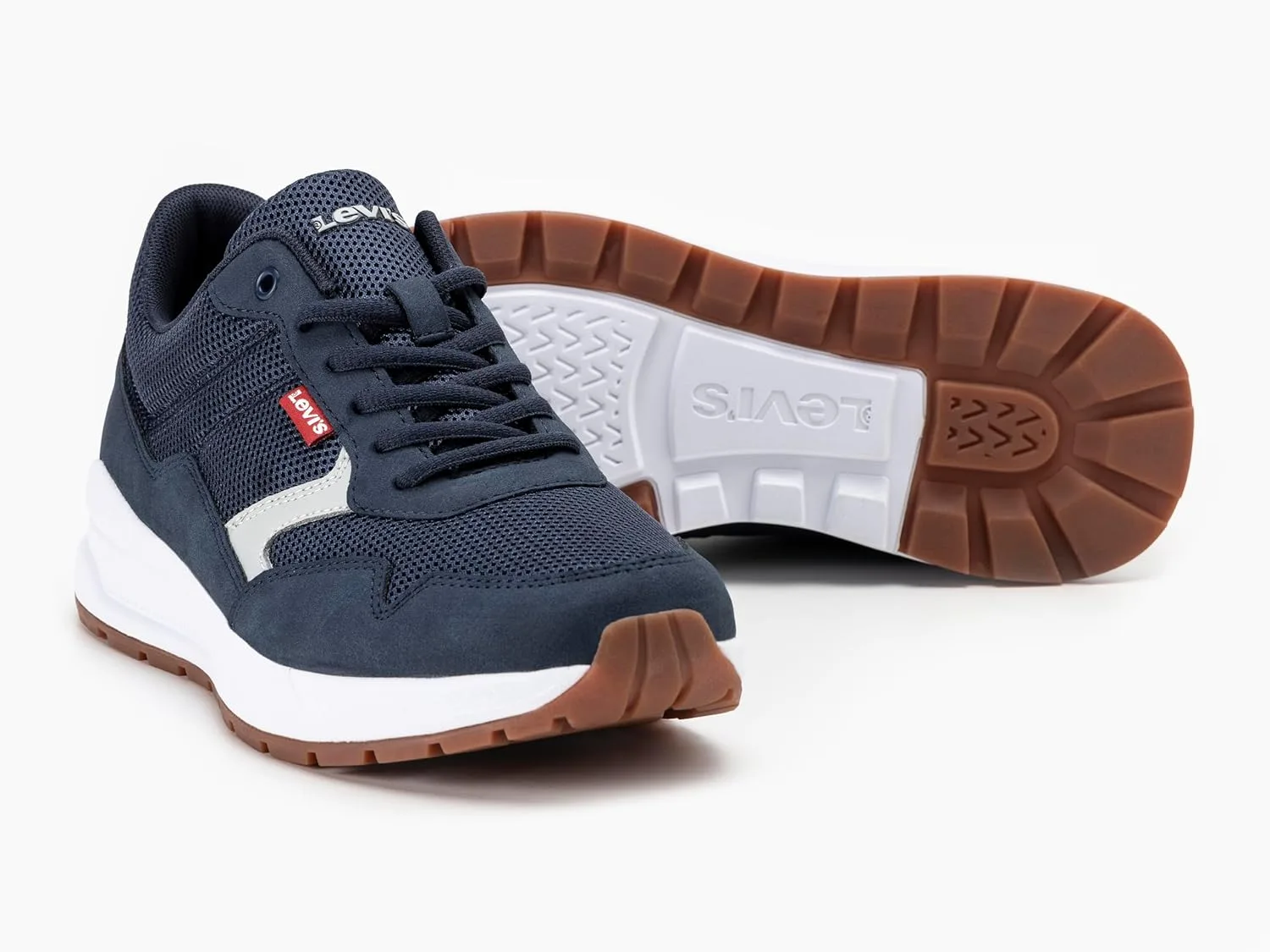 Мужские кроссовки Levi's Pine, темно-синий — фото 3
