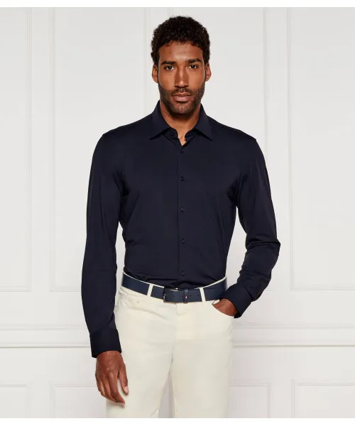 

Рубашка p-hank-kent-c1-222 Slim fit Boss, синий