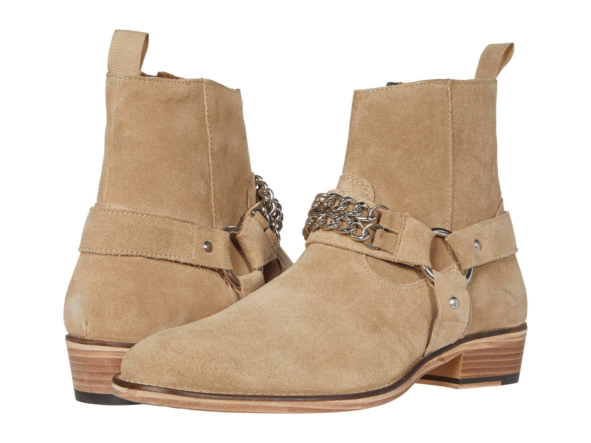 

Ботинки WALK London Russel Chain Boot, Stone Suede