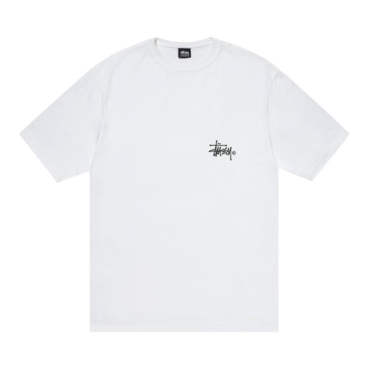 

Футболка Stussy Grassfed 'White', белый