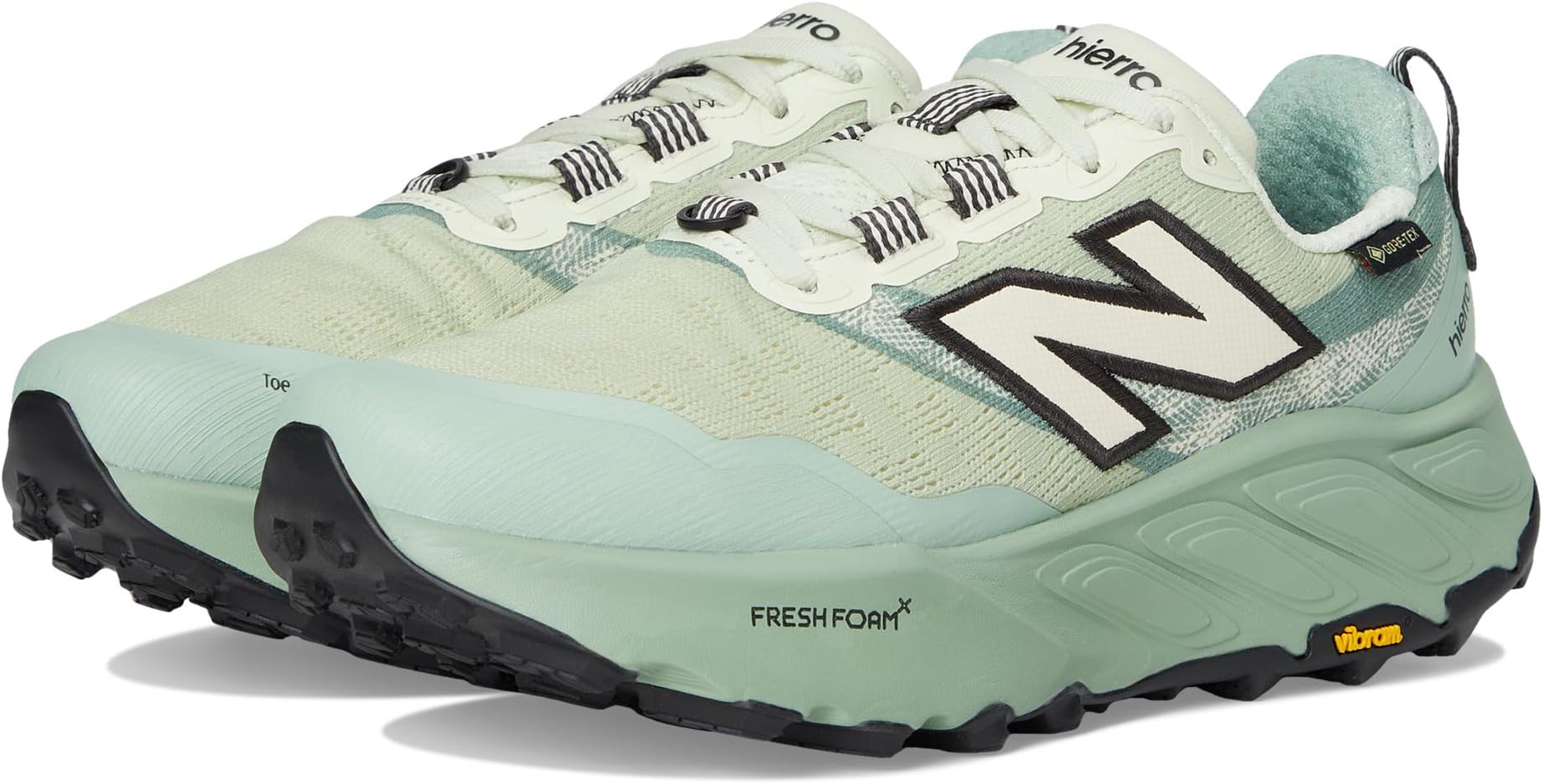 

Походные ботинки New Balance Fresh Foam X Hierro v9 GORE-TEX, цвет Mineral/Permafrost/Mosaic Green