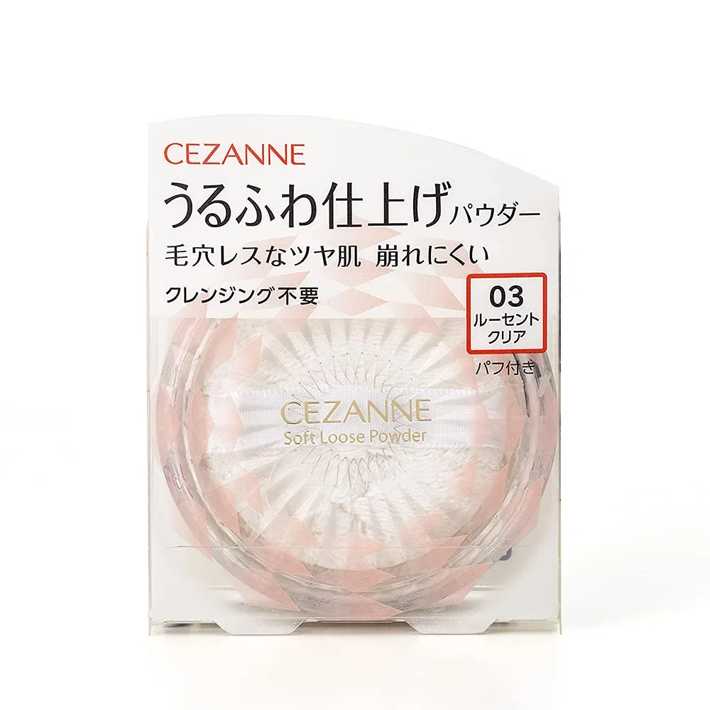 Рассыпчатая пудра «Soft Loose Powder 03 Lucent Clear» от Cezanne Cezanne