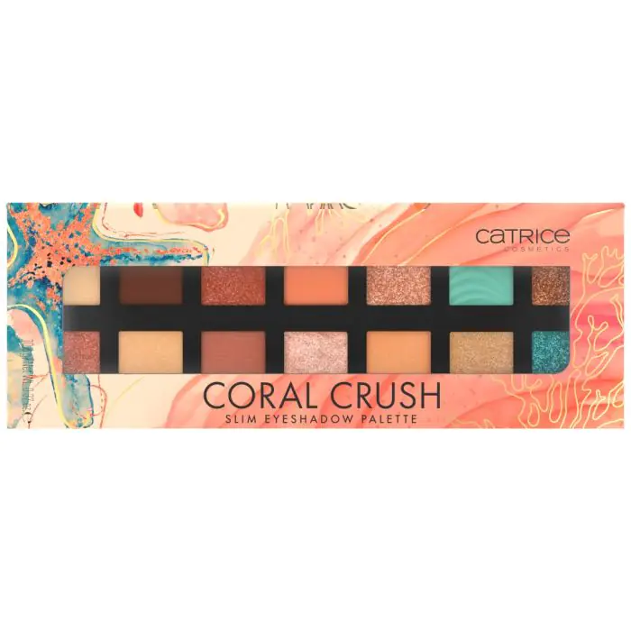 

Тени для век paleta de sombras de ojos slim Catrice, цвет coral crush