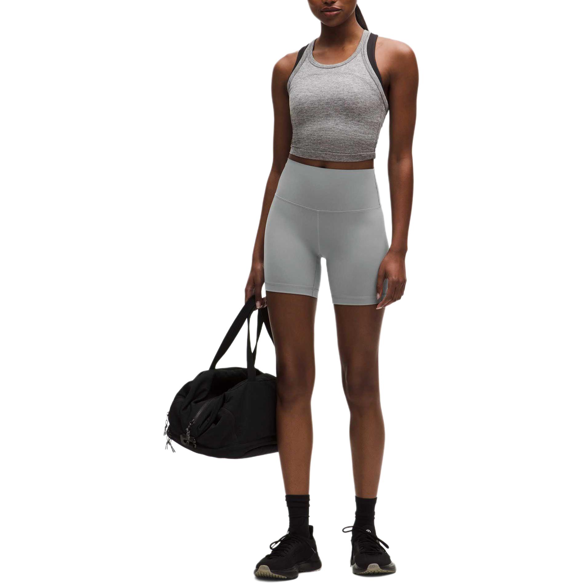 

Шорты Wunder Train Casual для женщин Lululemon, feather серый/fegy