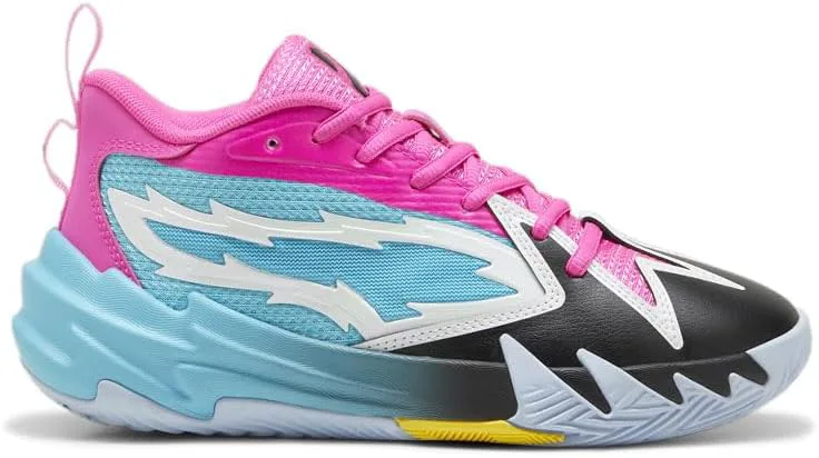 

Детские кроссовки для девочек PUMA Kids Girls Scoot Zeros Jr для баскетбола и повседневной носки - розовые, синий