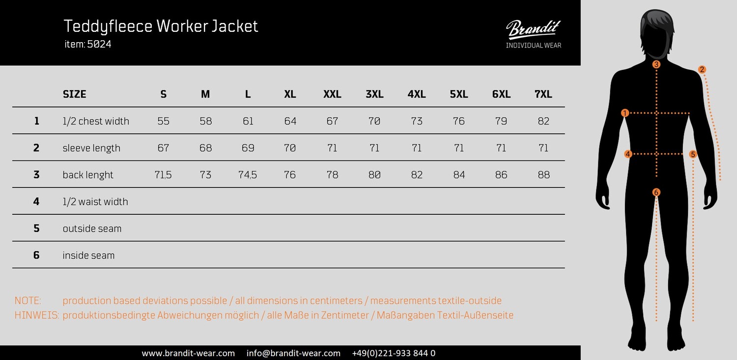 

Куртка Brandit Jacke Teddyfleece Worker Jacket, черный