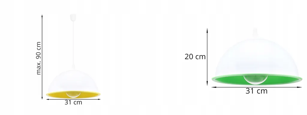 

Подвесной светильник LIGHT HOME LH, белый