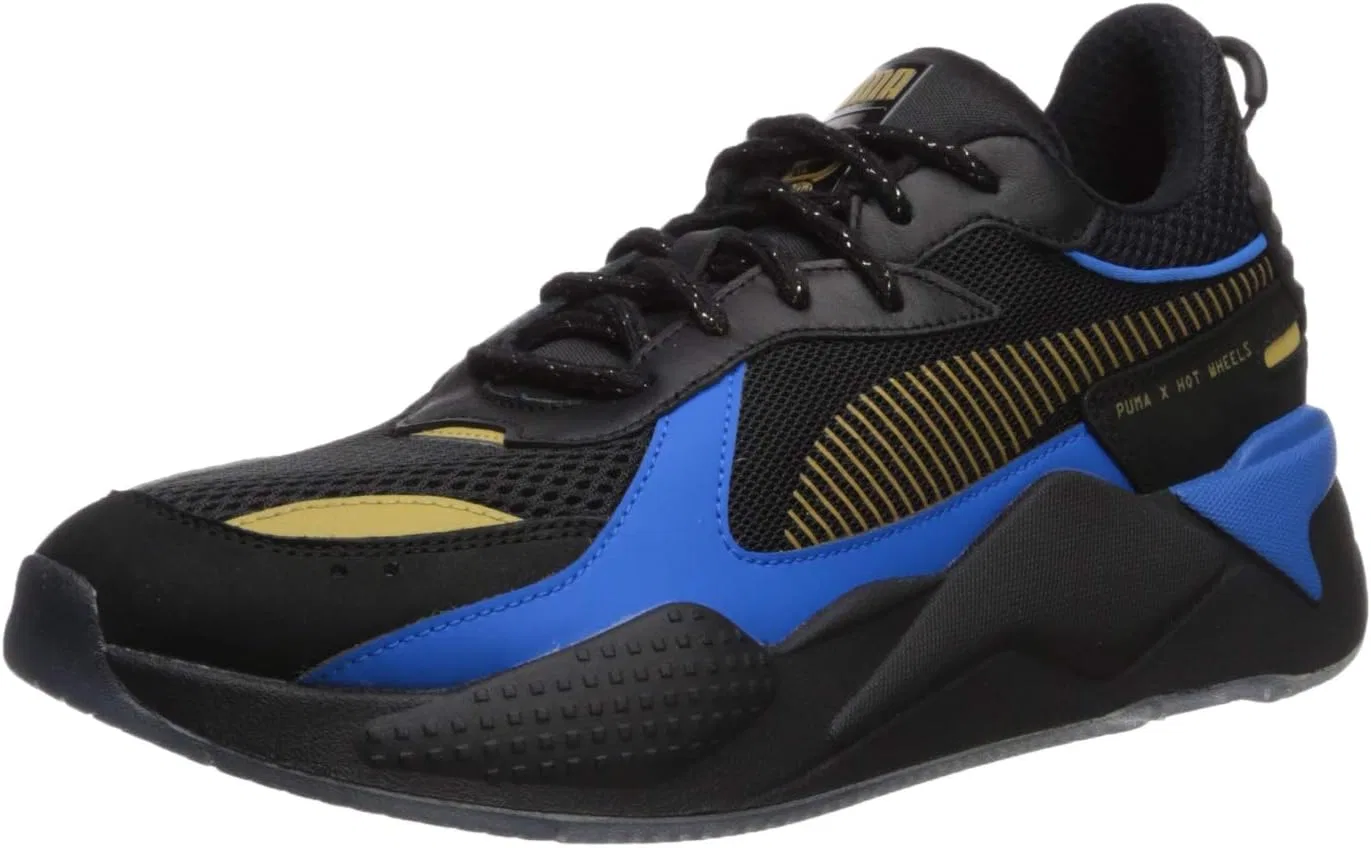 Кроссовки PUMA RS-X Hotwheels Bone Shaker Black/Team Gold