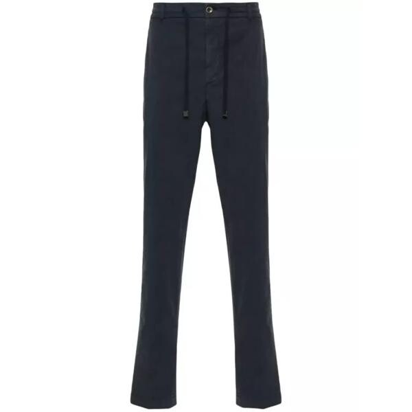 

Брюки straight-leg trousers Peserico, синий
