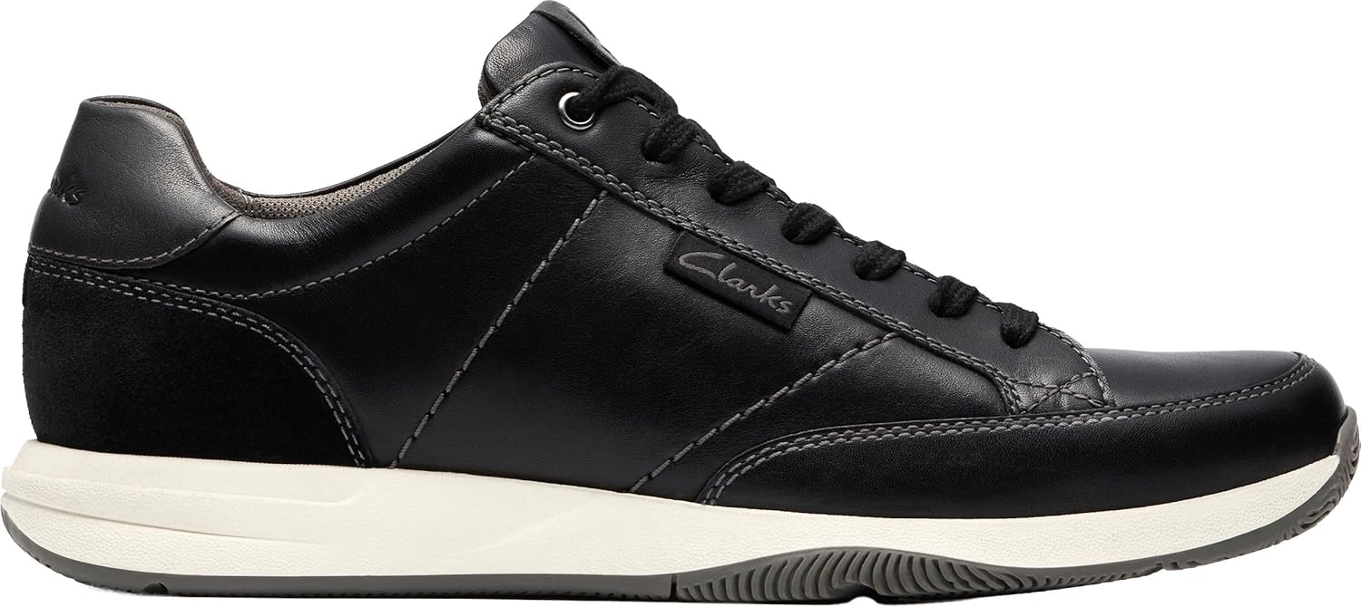 Мужские кроссовки Clarks Townview с шнуровкой, черный — фото 4