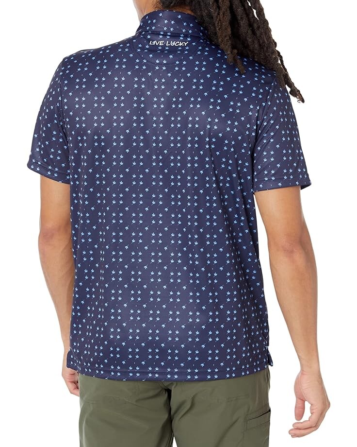 

Поло Black Clover Easy Breezy Polo, цвет Midnight Navy/Azure Clover