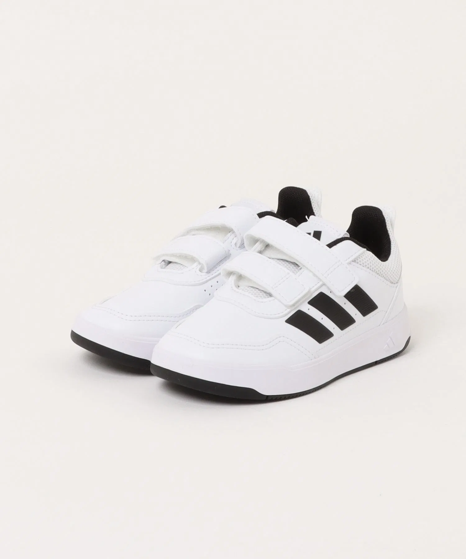 Детские кроссовки Adidas Tensaur Sport 3.0 CF K чёрные с белым