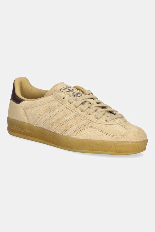 

Замшевые кроссовки Gazelle Indoor Adidas Originals, бежевый