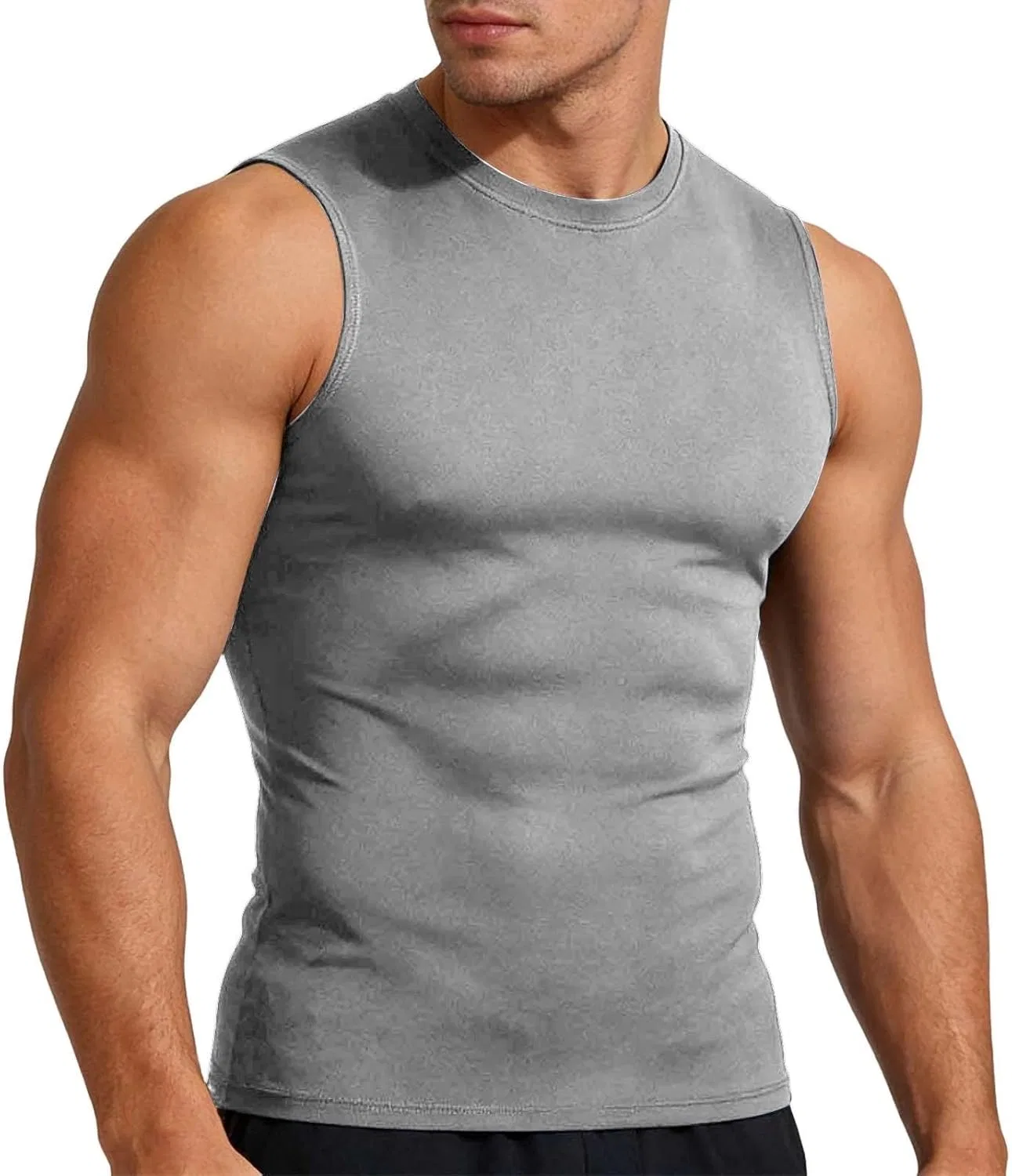 Мужская майка Quick Dry, Generic, Lightweight, серый