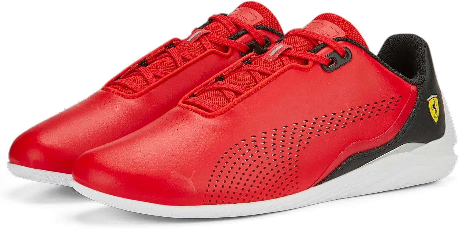 Мужские кроссовки PUMA Ferrari Drift Cat Decima, Rosso Corsa Puma White Puma Black — фото 4