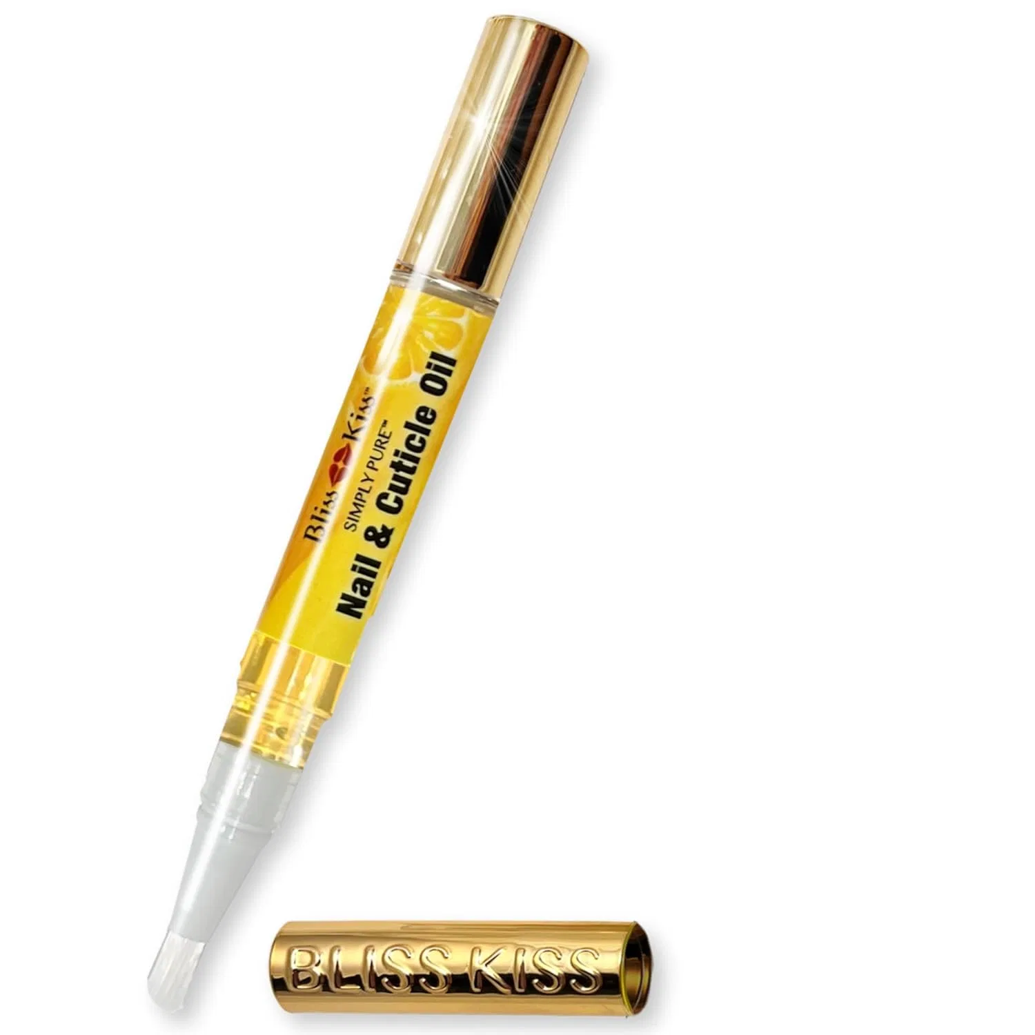 Масло для кутикулы и ногтей Bliss Kiss Pure Cuticle & Nail Oil Pen - Crisp Bliss Kiss