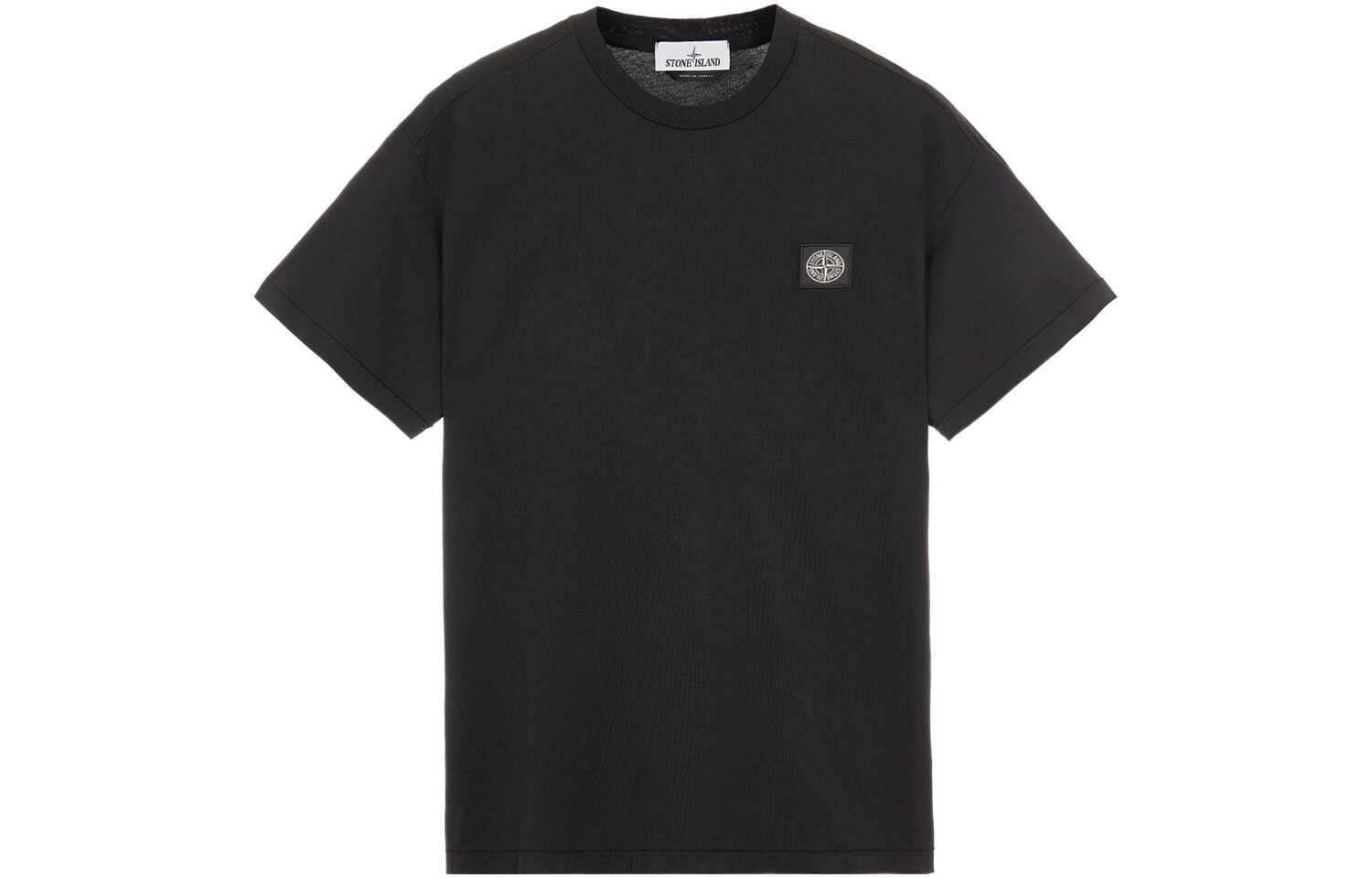 

Футболка мужская Stone Island Patch Logo, черный