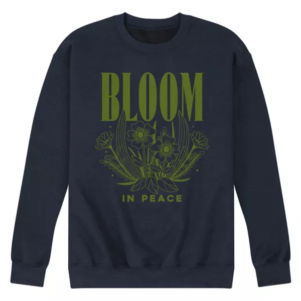 

Мужская флисовая толстовка Bloom in Peace Licensed Character, синий