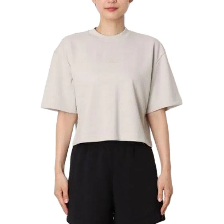 Футболка для йоги Waffle Motion Adidas, Cream