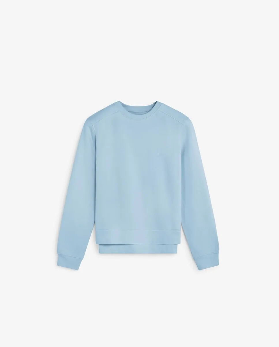 

Женская толстовка 100% хлопок с круглым вырезом Scalpers, синий