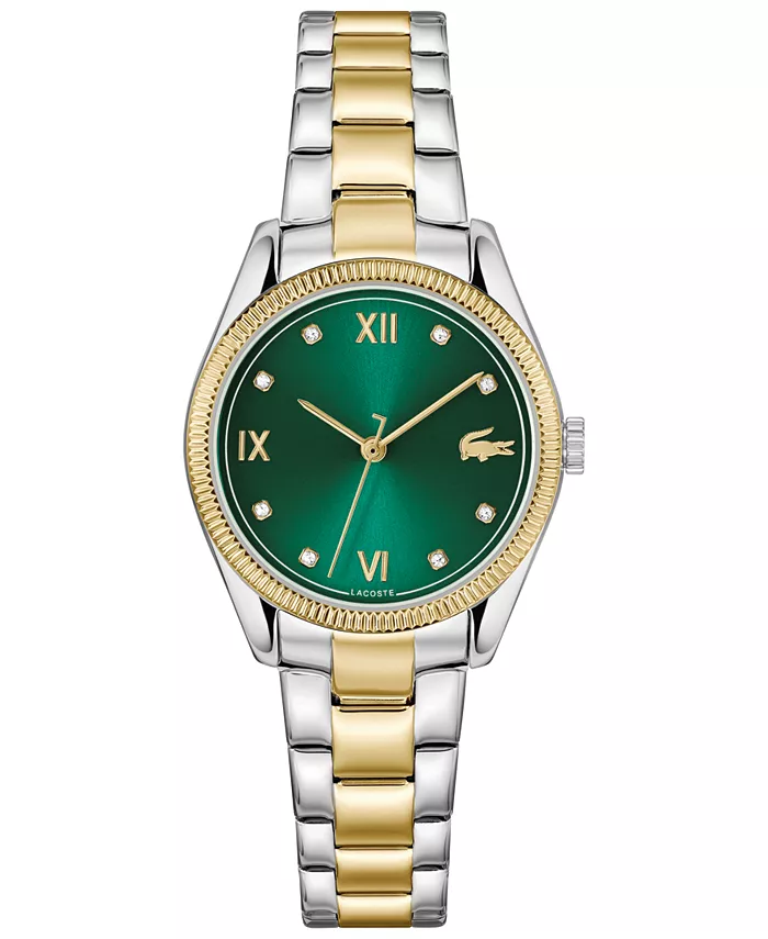 

Женские часы Parisienne с двухцветным браслетом из нержавеющей стали, 30 мм Lacoste