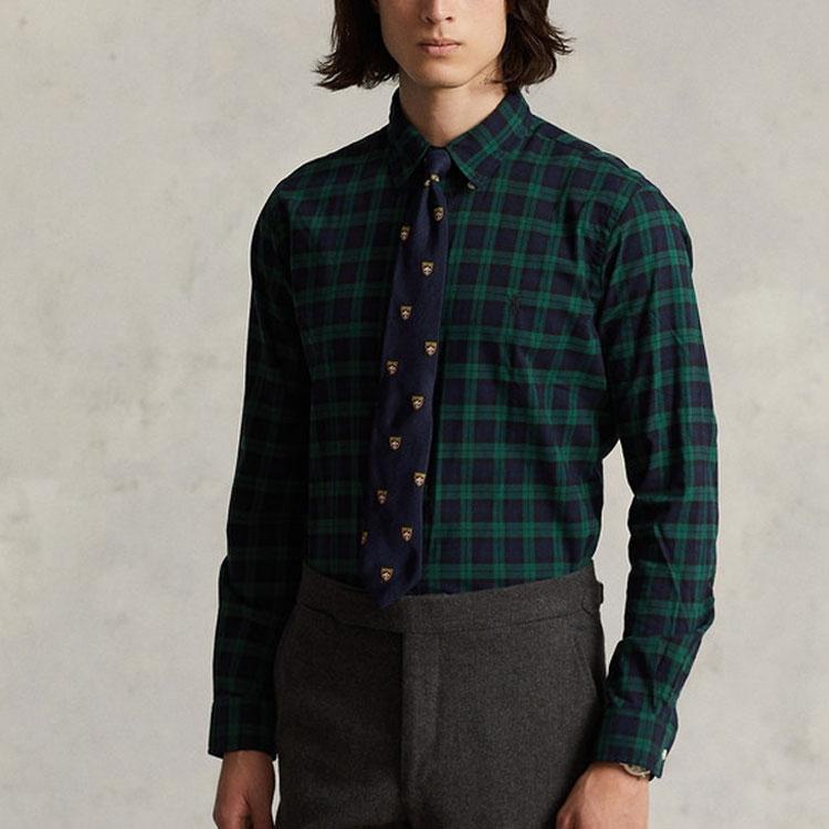 Поло из хлопка Polo Ralph Lauren, Зеленый — фото 4