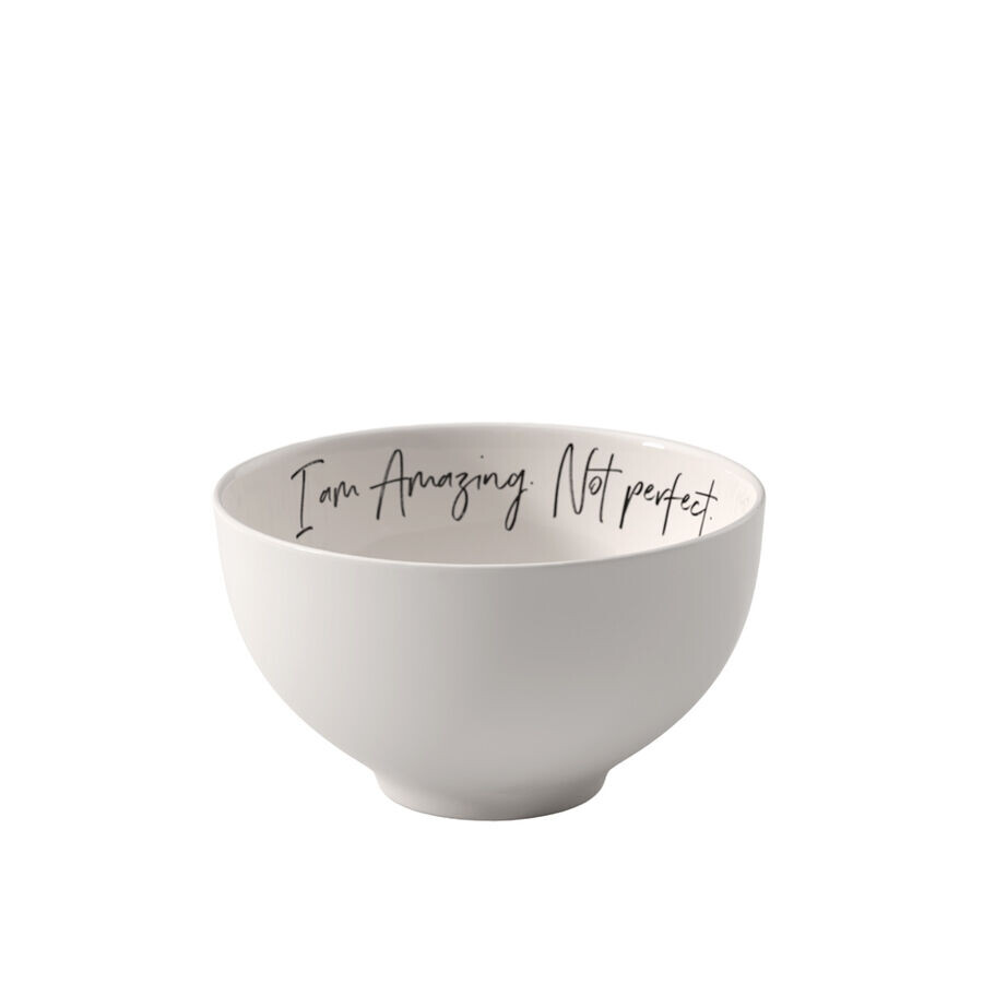 

Statement Bol Amazing not perfect, 14см Villeroy & Boch, белый/черный